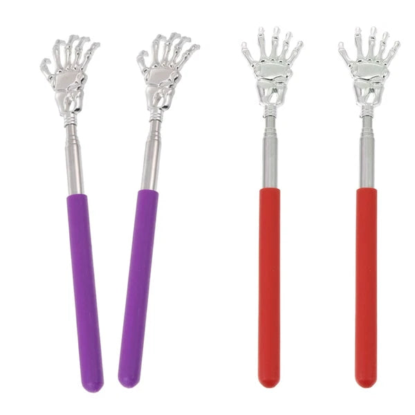 4 Pcs Massage Scratcher Child Manual Back Scratchers Retractable